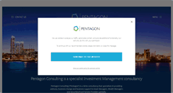 Desktop Screenshot of pentagonconsulting.com